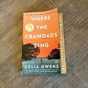 Where The Crawdads Sing book. Gently used.